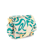 Thomas Laptop Messenger Bag in Green Swirl - JWorldstore