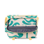Thomas Laptop Messenger Bag in Green Swirl - JWorldstore