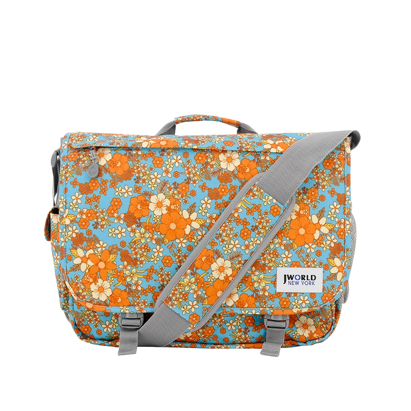 Thomas Laptop Messenger Bag in Retro Bloom1