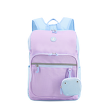 Junior Backpack With Lunch Box For School in Purple - JWorldstore