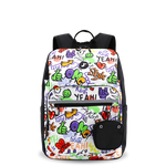 Junior Backpack With Lunch Box For School in Street Art - JWorldstore