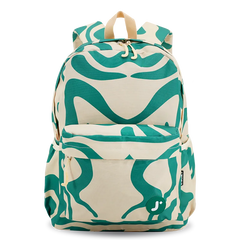 Oz Daypack Backpack in Green Swirl - JWorldstore
