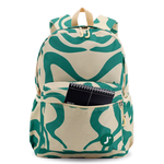 Oz Daypack Backpack in Green Swirl - JWorldstore