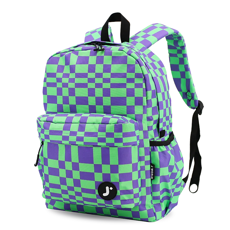 Oz Daypack Backpack in Pixel Checkers - JWorldstore