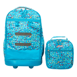 Duo Rolling Backpack With Detachable Lunch Box Set (18 Inch) - JWorldstore