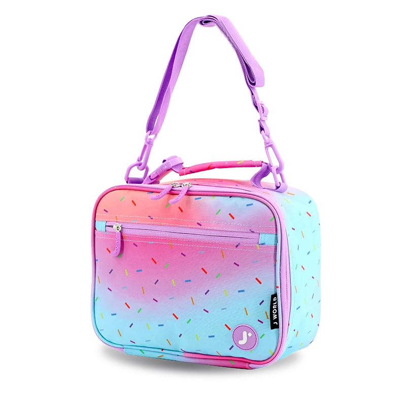 Cody Lunch Bag With Shoulder Strap in Confetti - JWorldstore