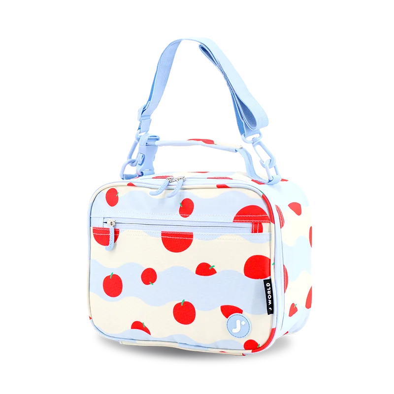 Cody Lunch Bag With Shoulder Strap in Floating Apple - JWorldstore