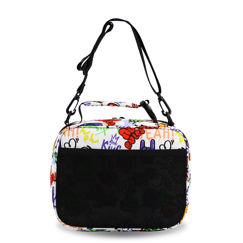 Cody Lunch Bag With Shoulder Strap in Street Art - JWorldstore