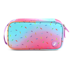Doodle Pencil Case with Handle Strap in Confetti - JWorldstore