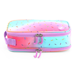 Doodle Pencil Case with Handle Strap in Confetti - JWorldstore