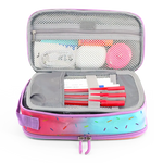 Doodle Pencil Case with Handle Strap in Confetti - JWorldstore