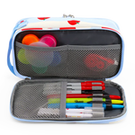 Doodle Pencil Case with Handle Strap in Floating Apple - JWorldstore
