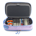 Doodle Pencil Case with Handle Strap in Purple - JWorldstore