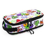 Doodle Pencil Case with Handle Strap in Street Art - JWorldstore