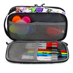 Doodle Pencil Case with Handle Strap in Street Art - JWorldstore