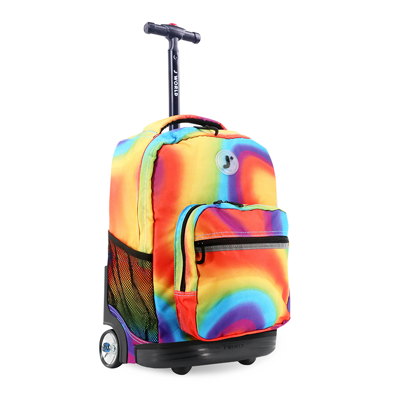 Sunrise Rolling Backpack (18 Inch) in Heat - Final Sale - JWorldstore