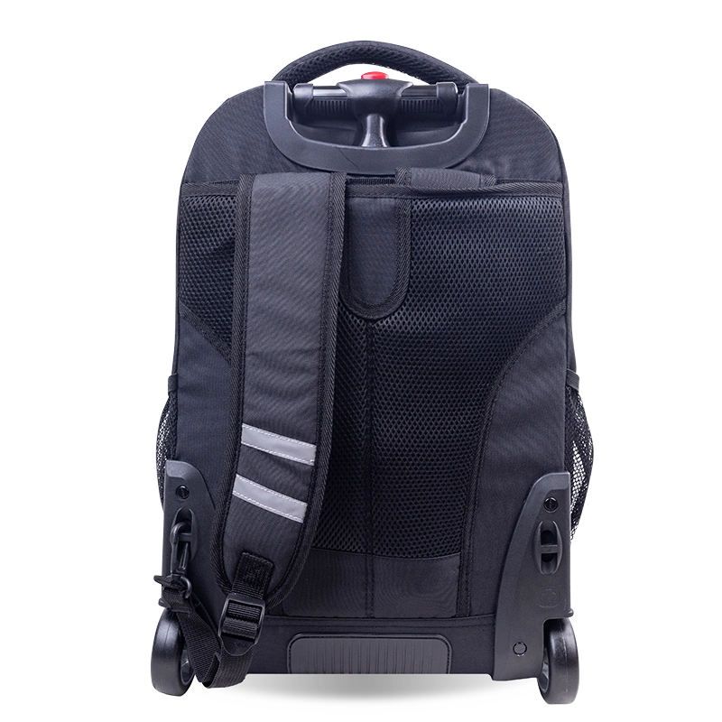 Sundance Laptop Rolling Backpack (20 Inch) in Black - JWorldstore