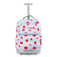 Sundance Laptop Rolling Backpack (20 Inch) in Floating Apple - JWorldstore