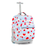 Sundance Laptop Rolling Backpack (20 Inch) in Floating Apple - JWorldstore