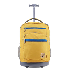 Sundance Laptop Rolling Backpack (20 Inch) in Kumquat - JWorldstore