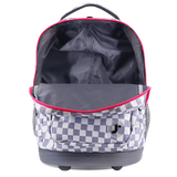 Sundance Laptop Rolling Backpack (20 Inch) in Lavender Checkers - JWorldstore