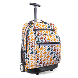 Sundance Laptop Rolling Backpack (20 Inch) in Vivid Tweed - Final Sale - JWorldstore