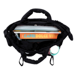 Puffy Tote in Black - JWorldstore