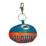 Miami Dolphins NFL Softee Football Keychain - JWorldstore