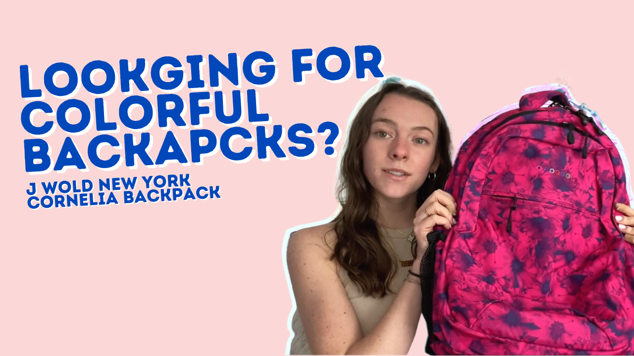 Functional yet Fashionable Laptop Backpack!