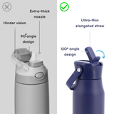 Flowee 14oz Insulated Water Bottle in Navy