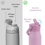 Flowee 14oz Insulated Water Bottle in Pink