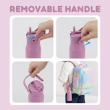 Flowee 14oz Insulated Water Bottle in Pink
