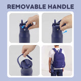 Flowee 22oz Insulated Water Bottle in Navy