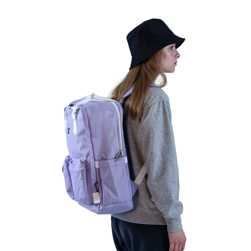 Timo Backpack Timo Laptop Backpack in Digital Lavender – JWorldstore