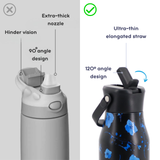 Flowee 22oz Insulated Water Bottle in Night Bloom