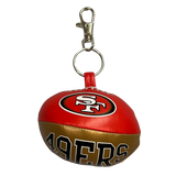San Francisco 49ERS Softee Football Keychain