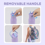 Flowee 22oz Insulated Water Bottle in Purple