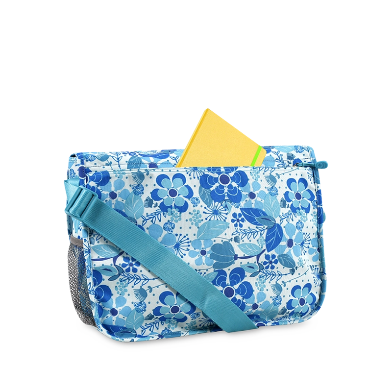 Terry Messenger bag in Blue Vine - Final Sale - JWorldstore