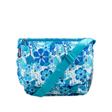 Terry Messenger bag in Blue Vine - Final Sale - JWorldstore