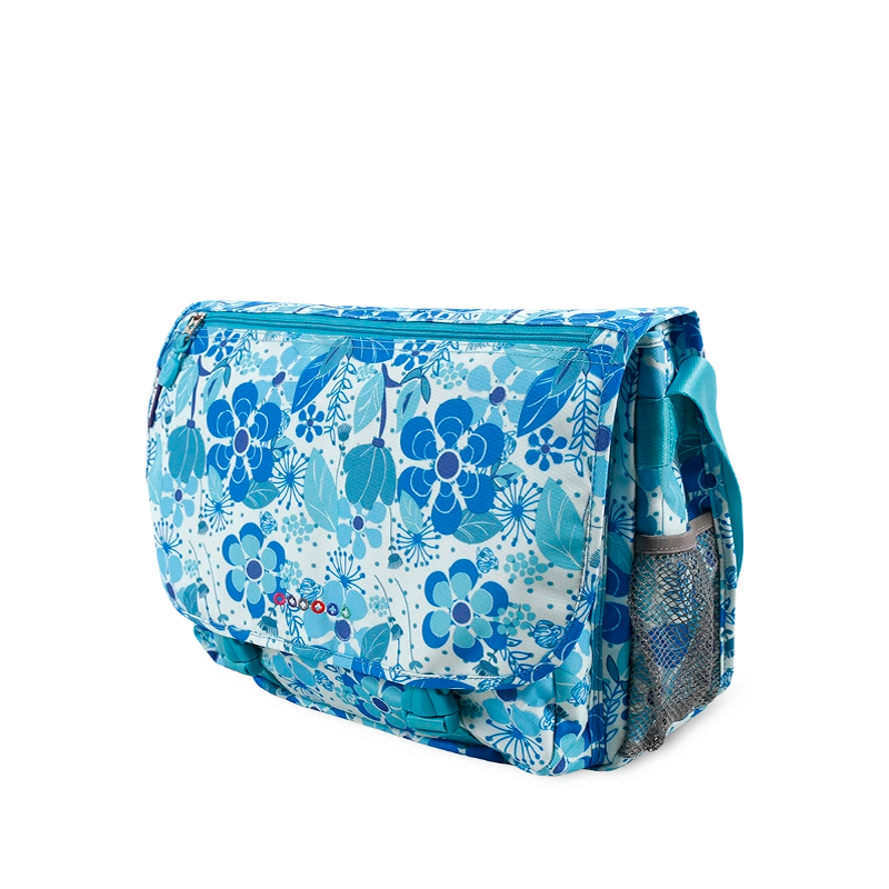 Terry Messenger bag in Blue Vine - Final Sale - JWorldstore