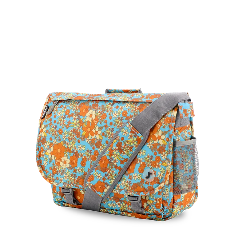 Thomas Laptop Messenger Bag in Retro Bloom - JWorldstore