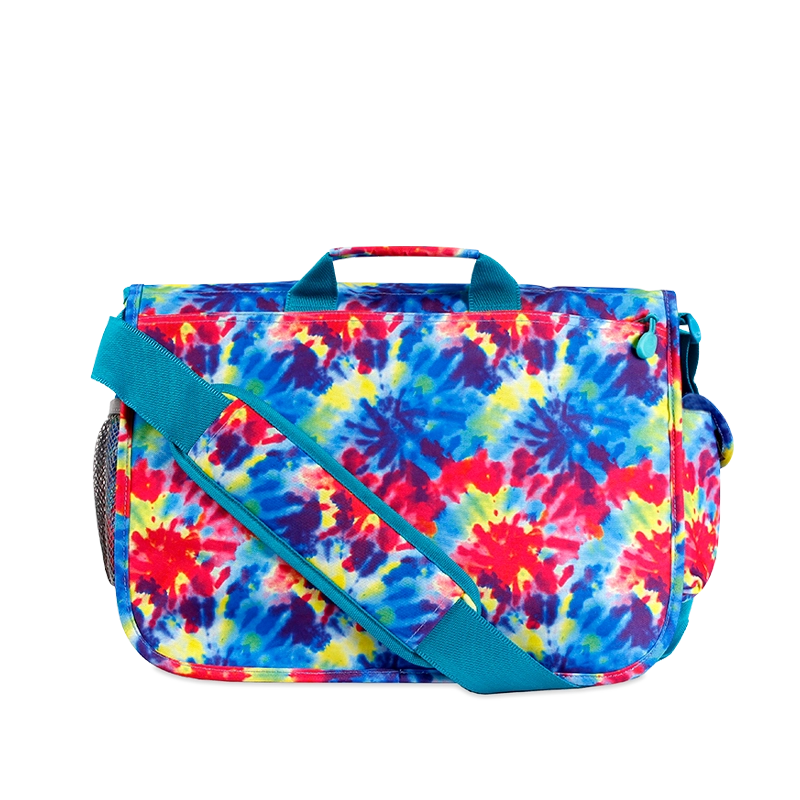 Thomas Laptop Messenger Bag in Tie Dye - Final Sale - JWorldstore