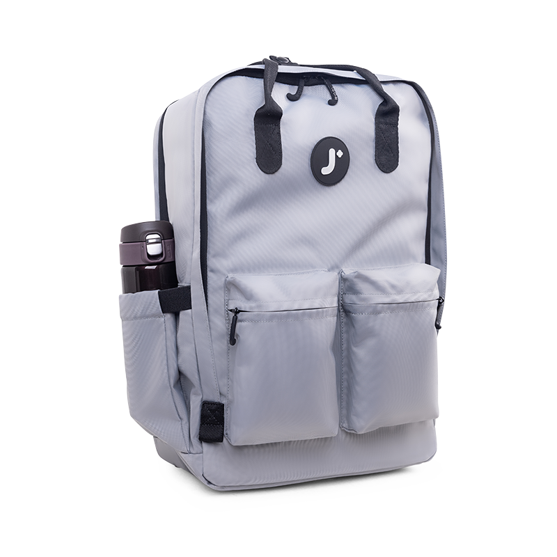 Timo Backpack Timo Laptop Backpack in Grey - Final Sale – JWorldstore