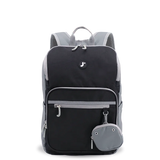 Junior Backpack With Lunch Box For School in Black
