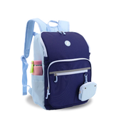 Junior Backpack With Lunch Box For School in Navy