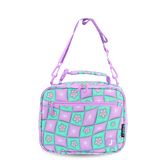 Junior Backpack With Lunch Box For School in Puffy Flower