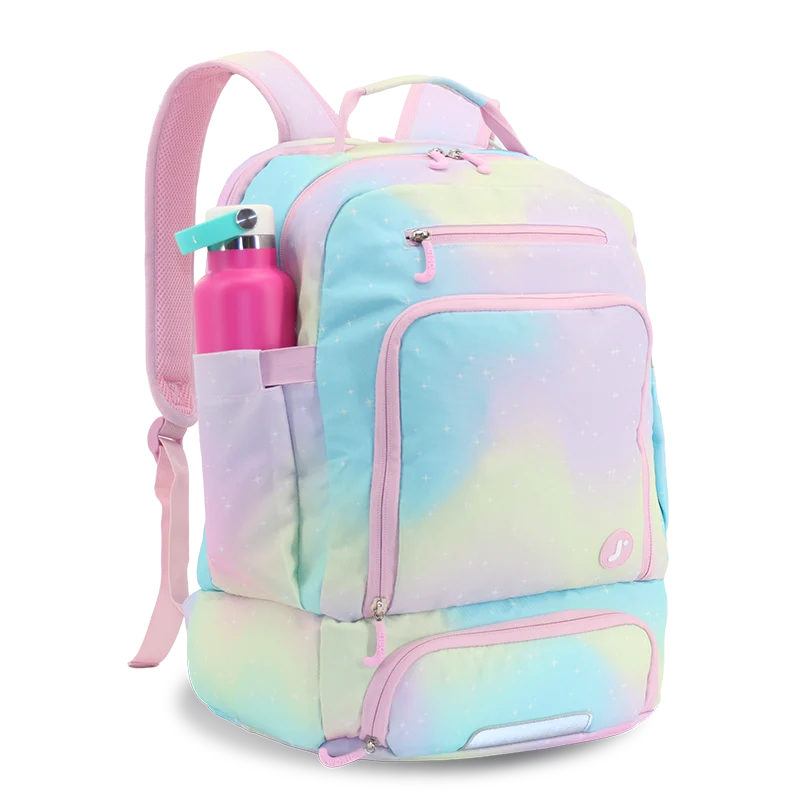 Packmate 2 in 1 Backpack With Built-in Lunch Bag in Aurora - JWorldstore