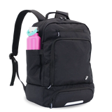 Packmate 2 in 1 Backpack With Built-in Lunch Bag in Black
