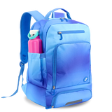 Packmate 2 in 1 Backpack With Built-in Lunch Bag in Blue Gradient - JWorldstore
