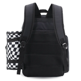 Picnic Backpack with Insulated Compartments & Picnic Mat in Black
